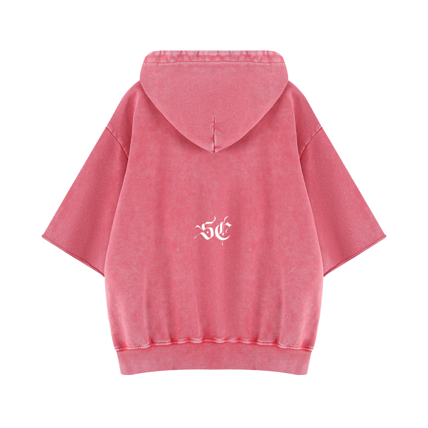 Mineral Wash Short Sleeve Hoodie - *Signature*