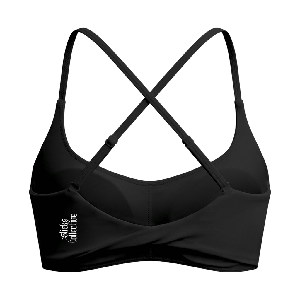 Women's Cropped Sports Bra - *Signature*