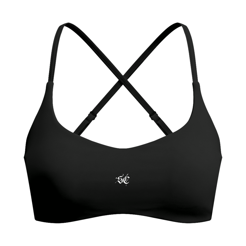 Women's Cropped Sports Bra - *Signature*