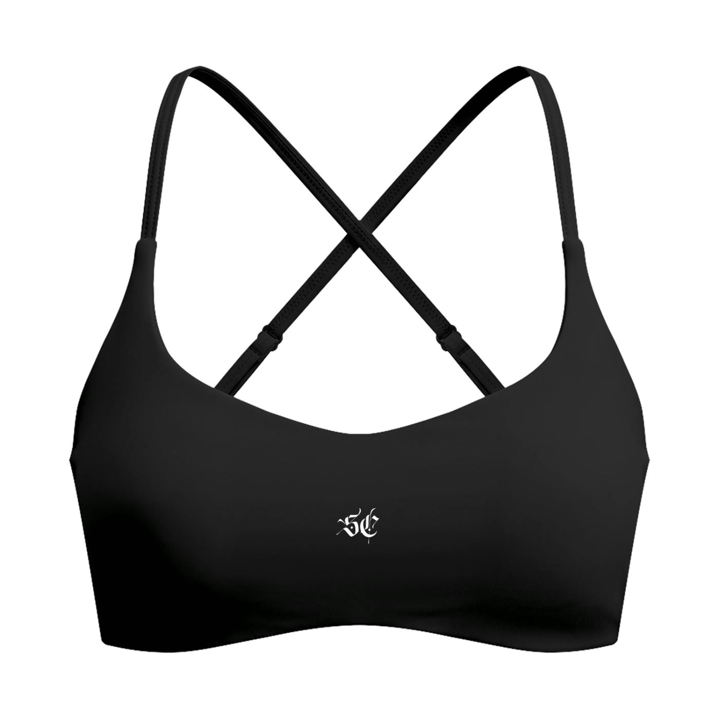 Women's Cropped Sports Bra - *Signature*