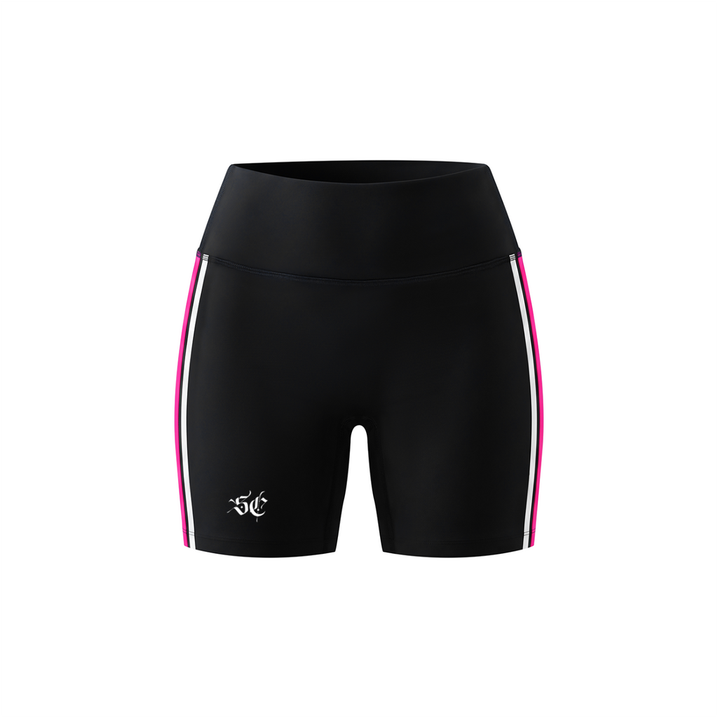 Striped Out Yoga Shorts