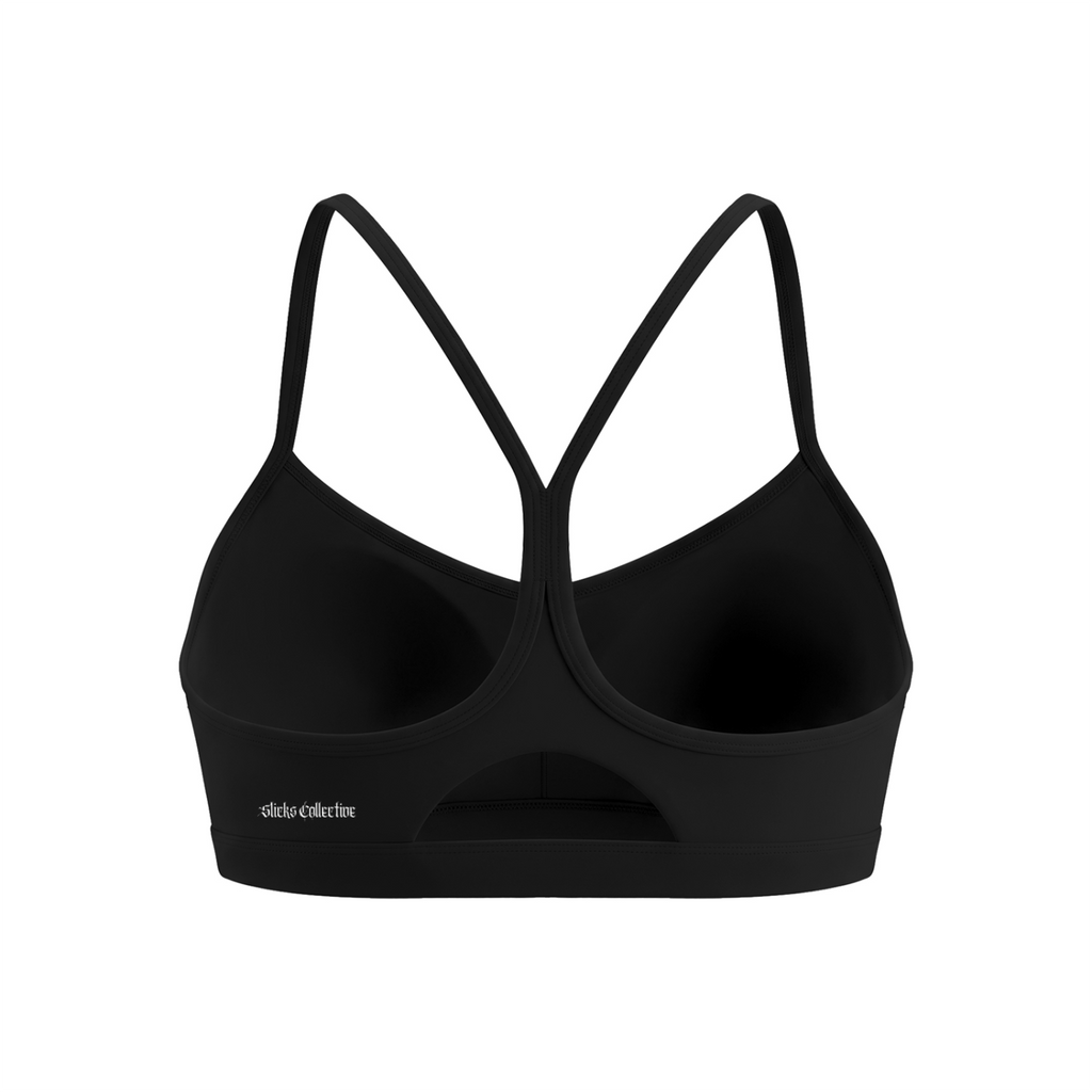 Women's Tight Cropped Sports Bra - *Signature*