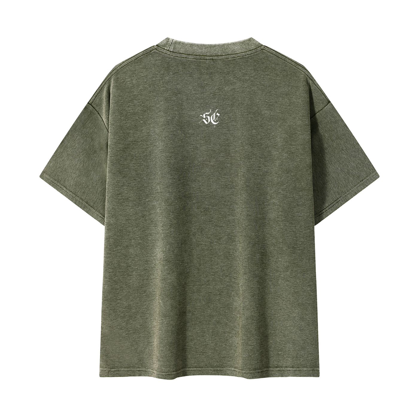 Mineral Wash Waffle Knit Tee - *Signature*