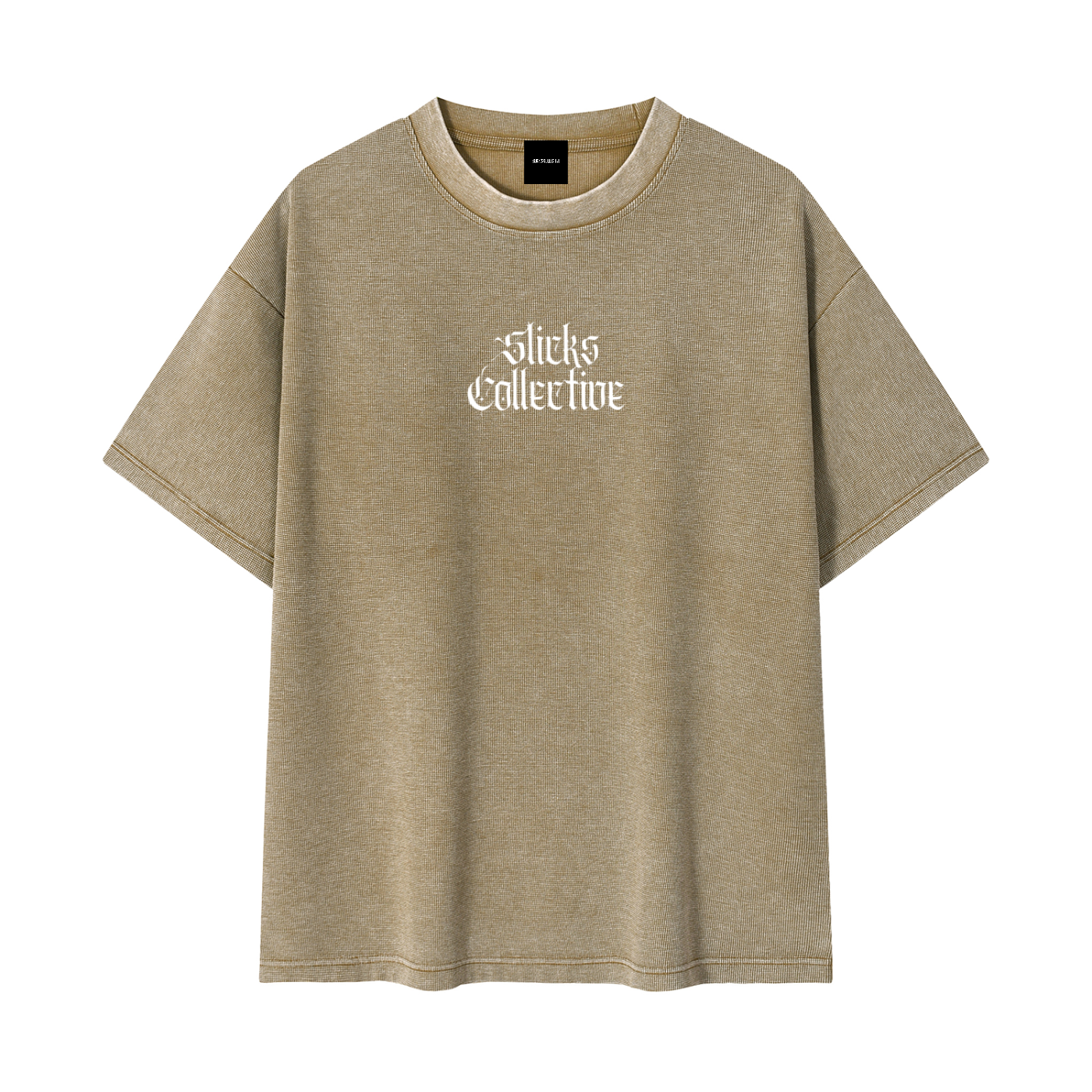 Mineral Wash Waffle Knit Tee - *Signature*
