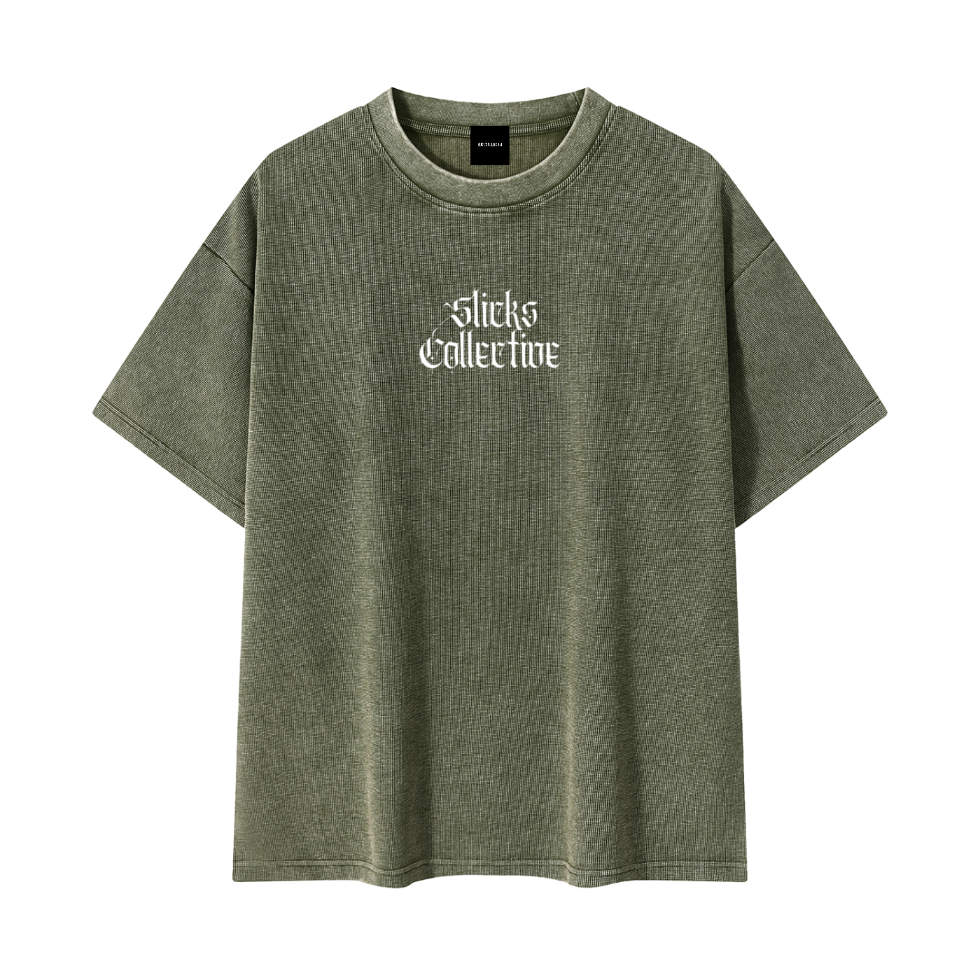Mineral Wash Waffle Knit Tee - *Signature*