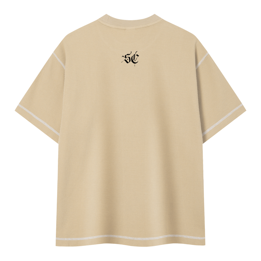 Sunfade Waffle Boxy Tee - *Signature*