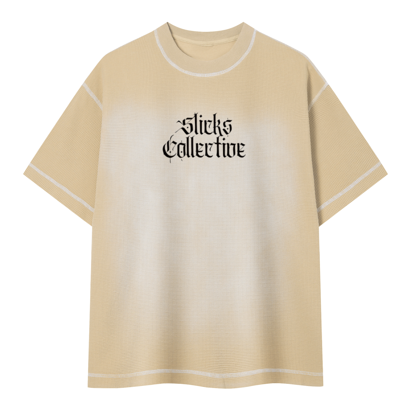 Sunfade Waffle Boxy Tee - *Signature*