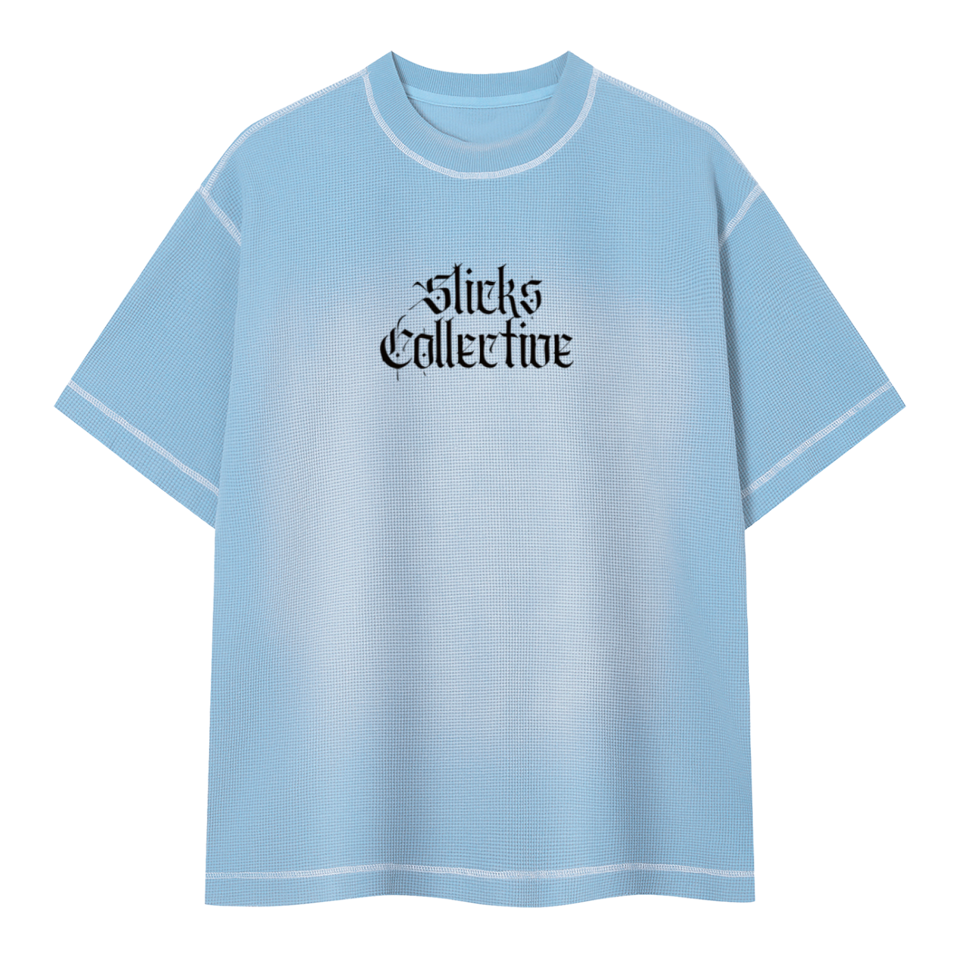 Sunfade Waffle Boxy Tee - *Signature*