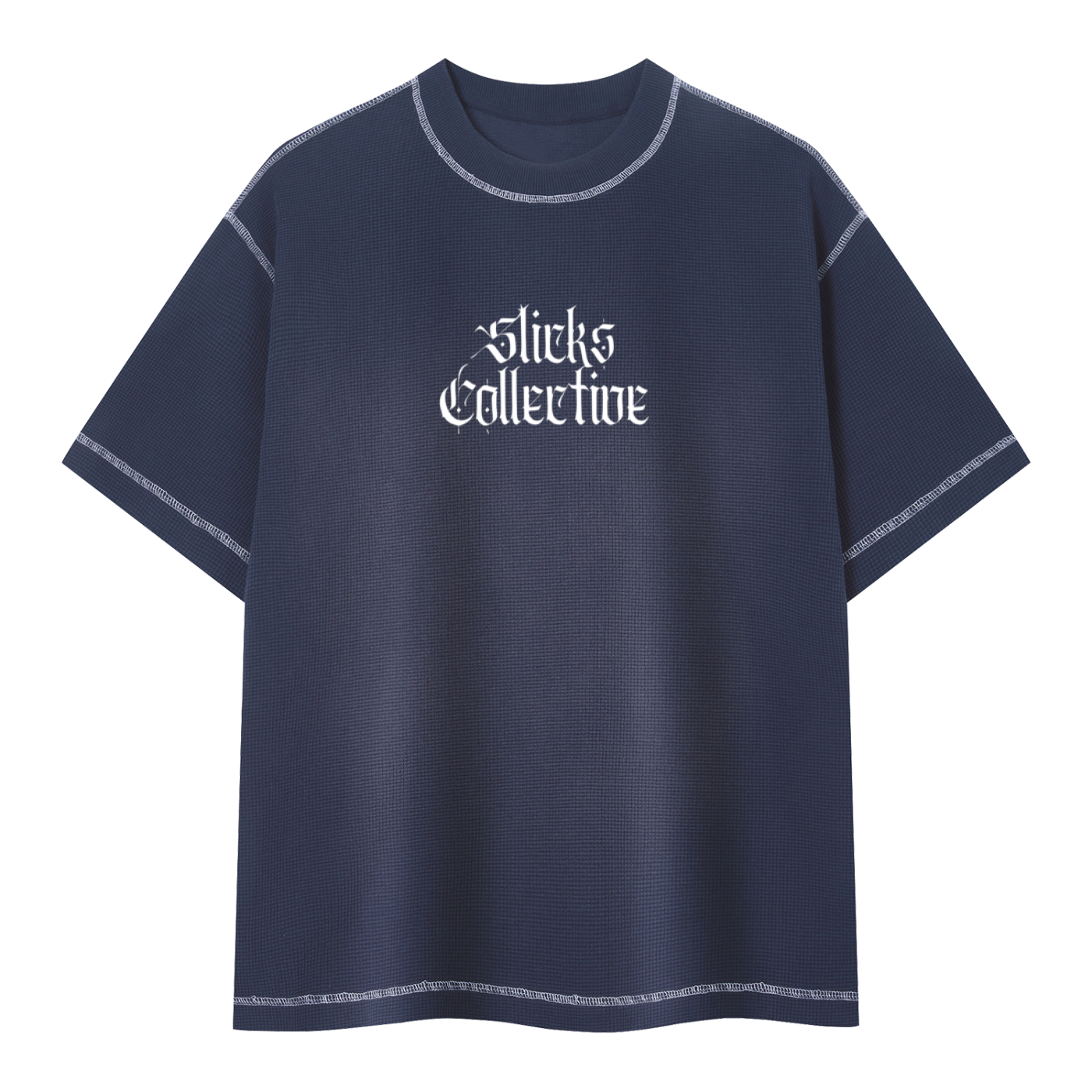 Sunfade Waffle Boxy Tee - *Signature*