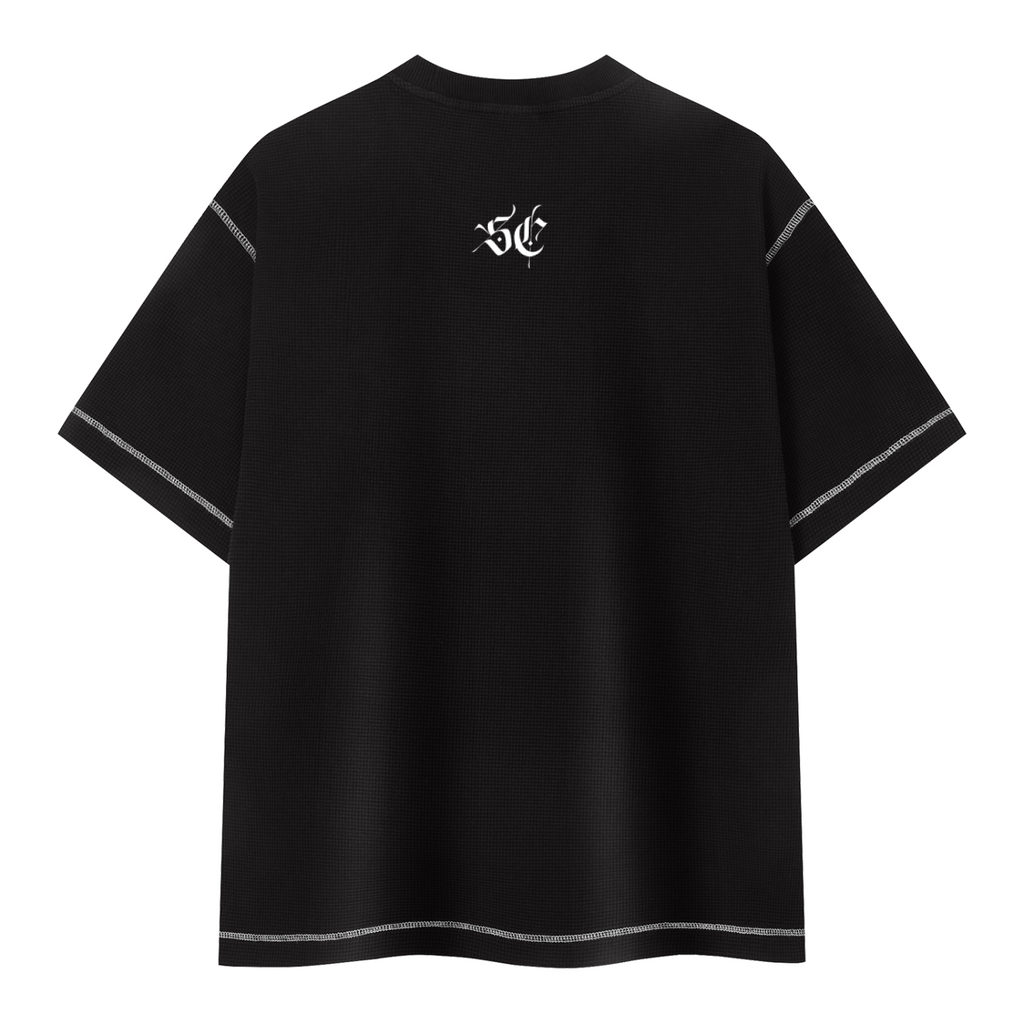 Sunfade Waffle Boxy Tee - *Signature*
