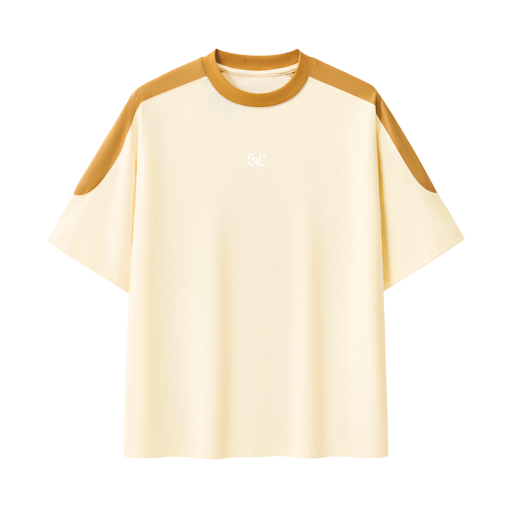 Color Block Oversized Tee - *Signature*
