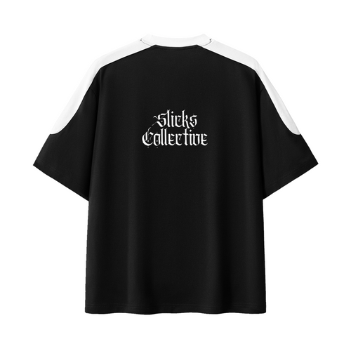 Color Block Oversized Tee - *Signature*