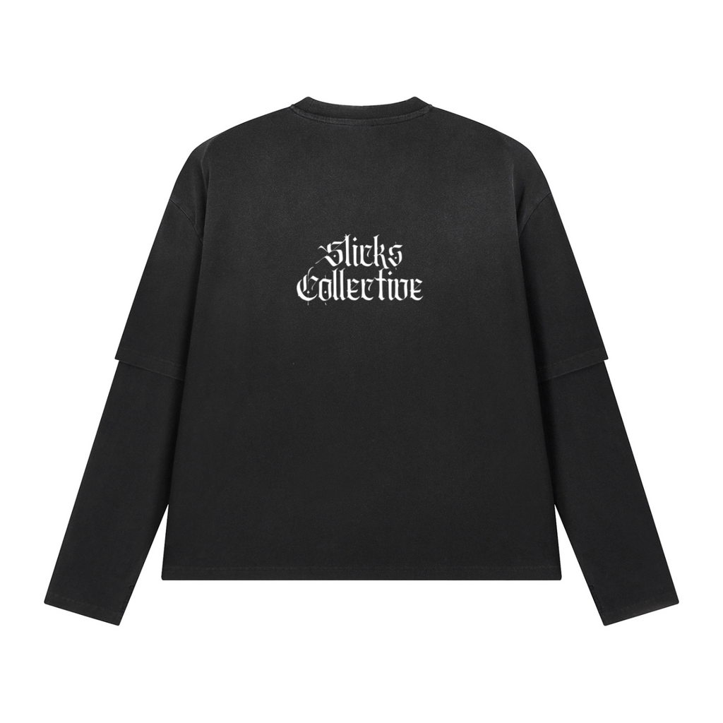 Ghost Fade Layered Long Sleeve