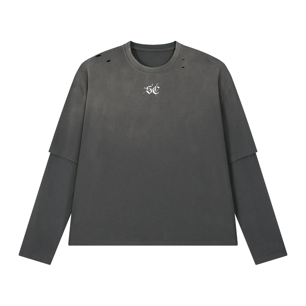 Ghost Fade Layered Long Sleeve