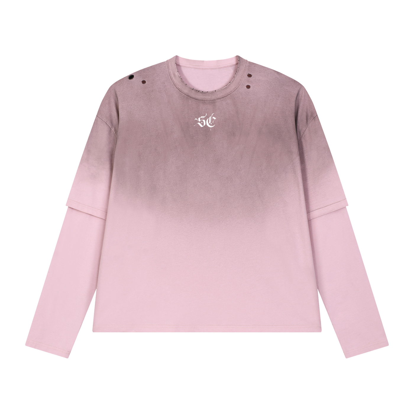 Ghost Fade Layered Long Sleeve