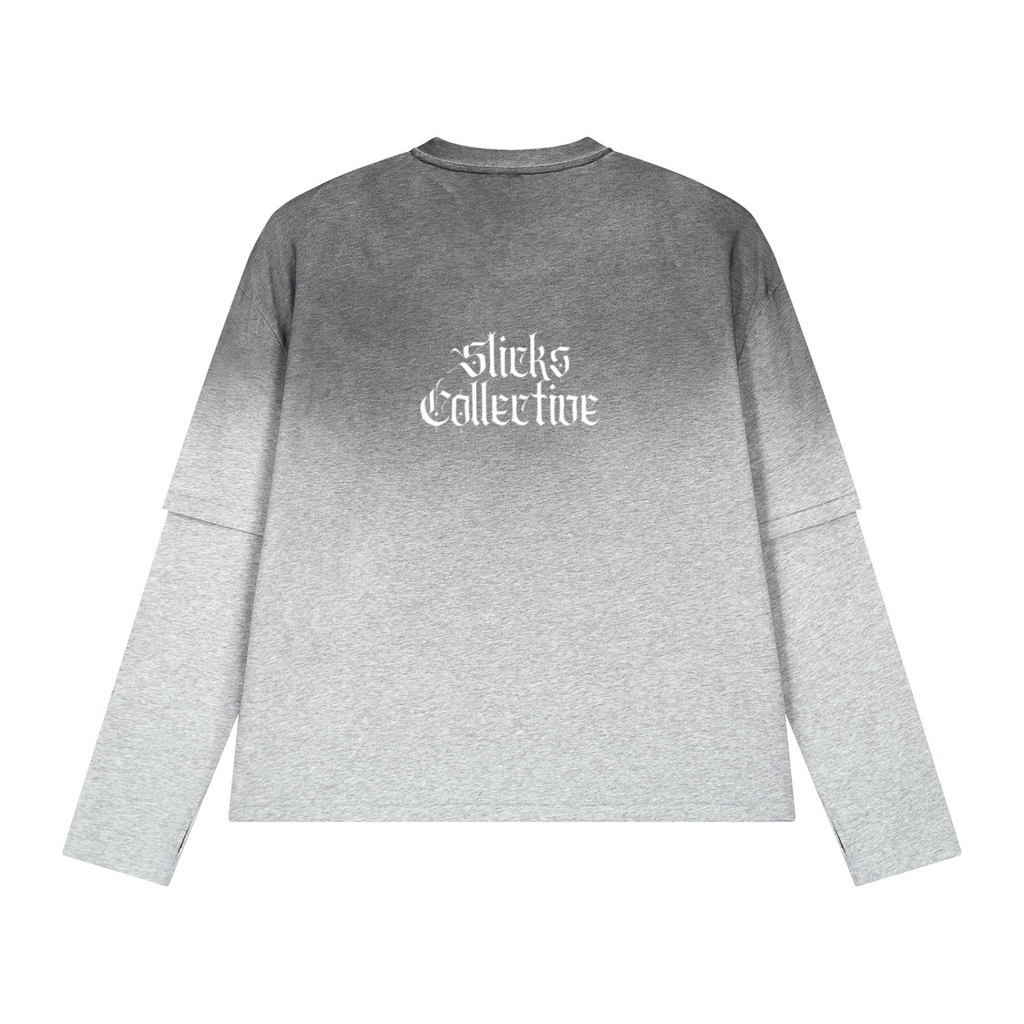 Ghost Fade Layered Long Sleeve