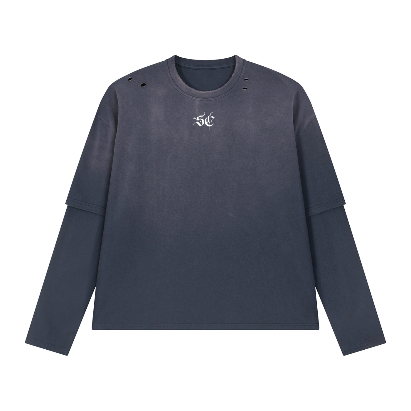 Ghost Fade Layered Long Sleeve