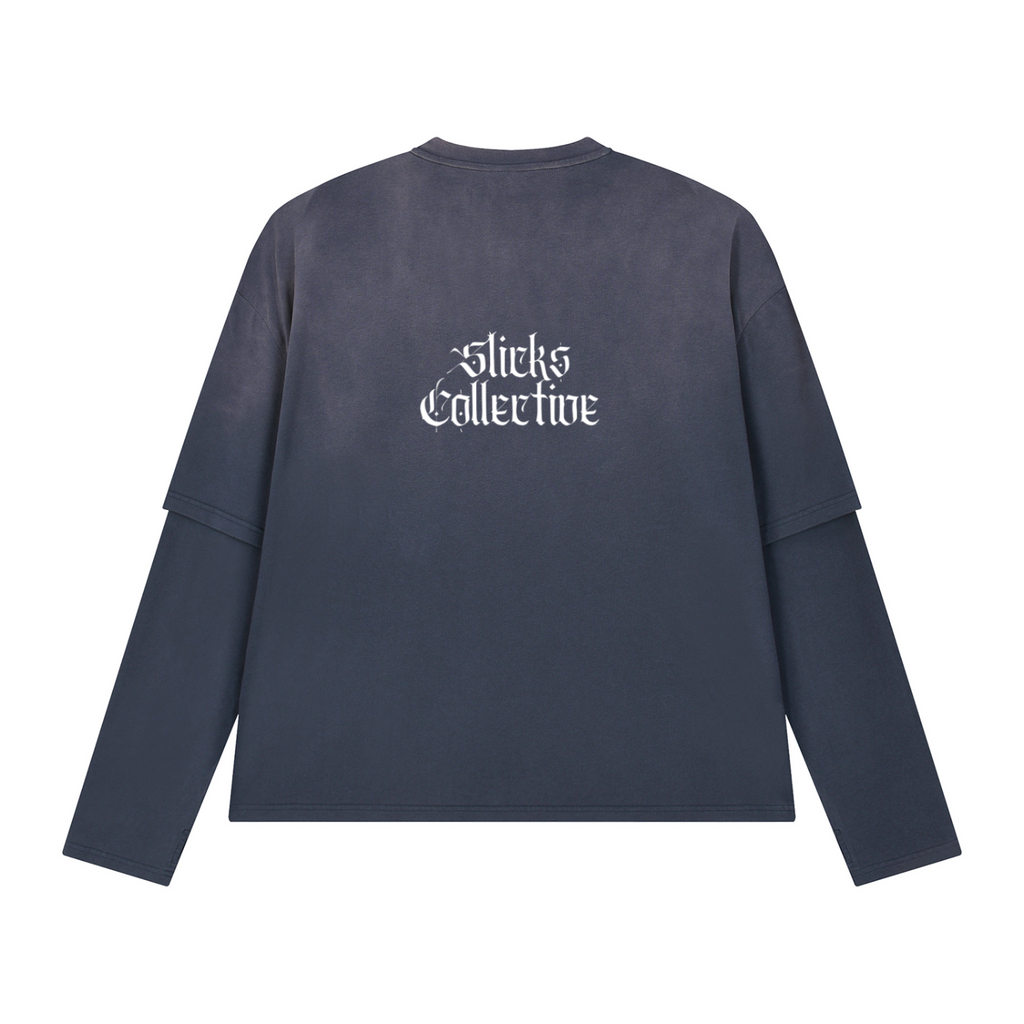 Ghost Fade Layered Long Sleeve