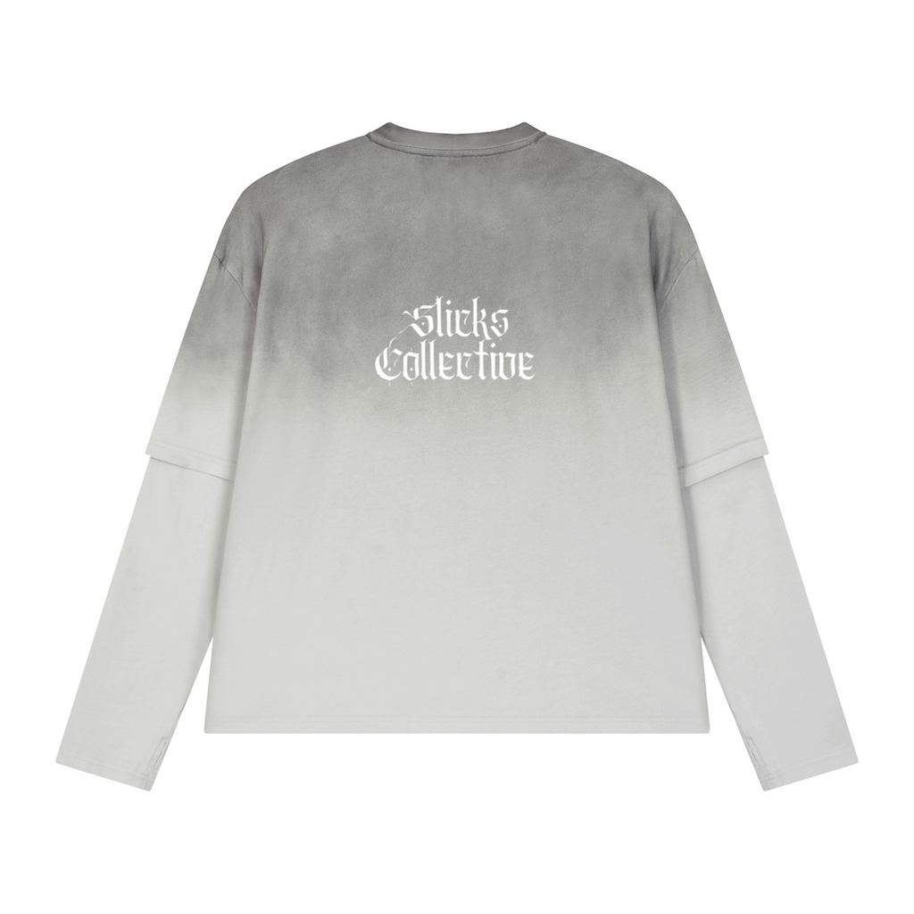 Ghost Fade Layered Long Sleeve