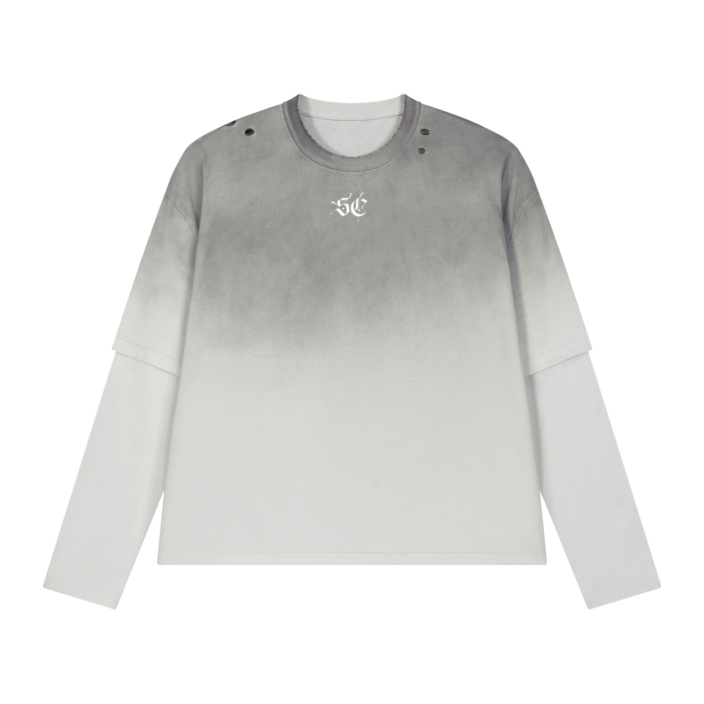 Ghost Fade Layered Long Sleeve