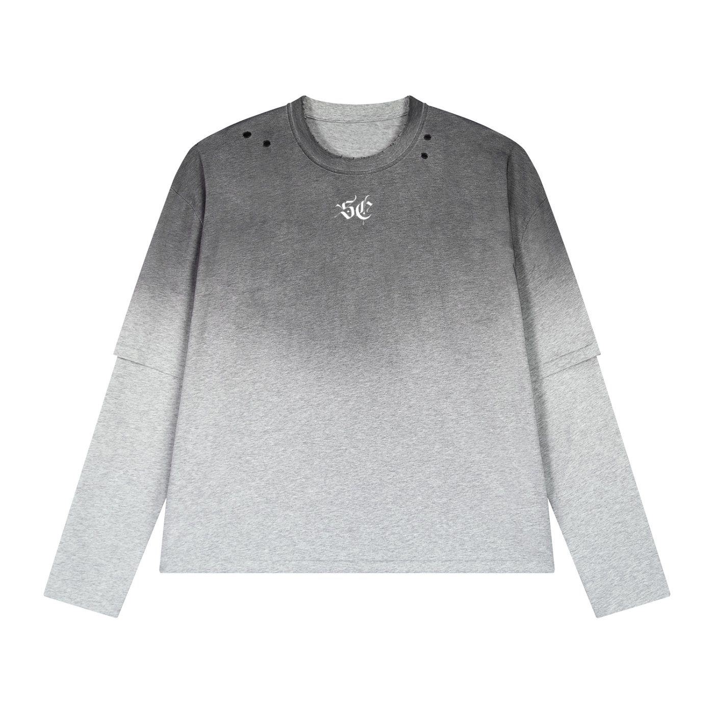 Ghost Fade Layered Long Sleeve