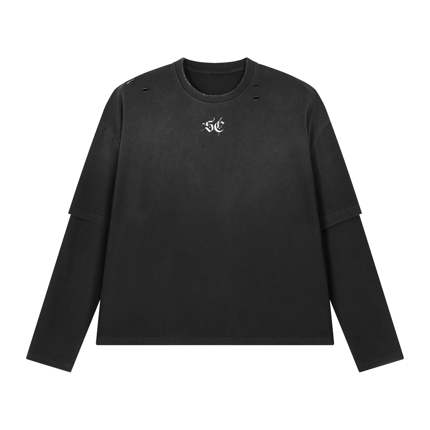Ghost Fade Layered Long Sleeve