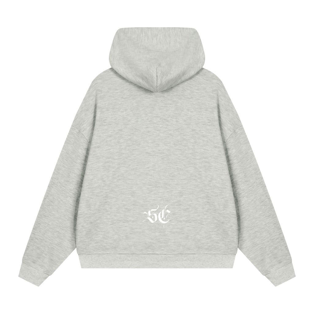 Unisex Waffle Boxy Hoodie