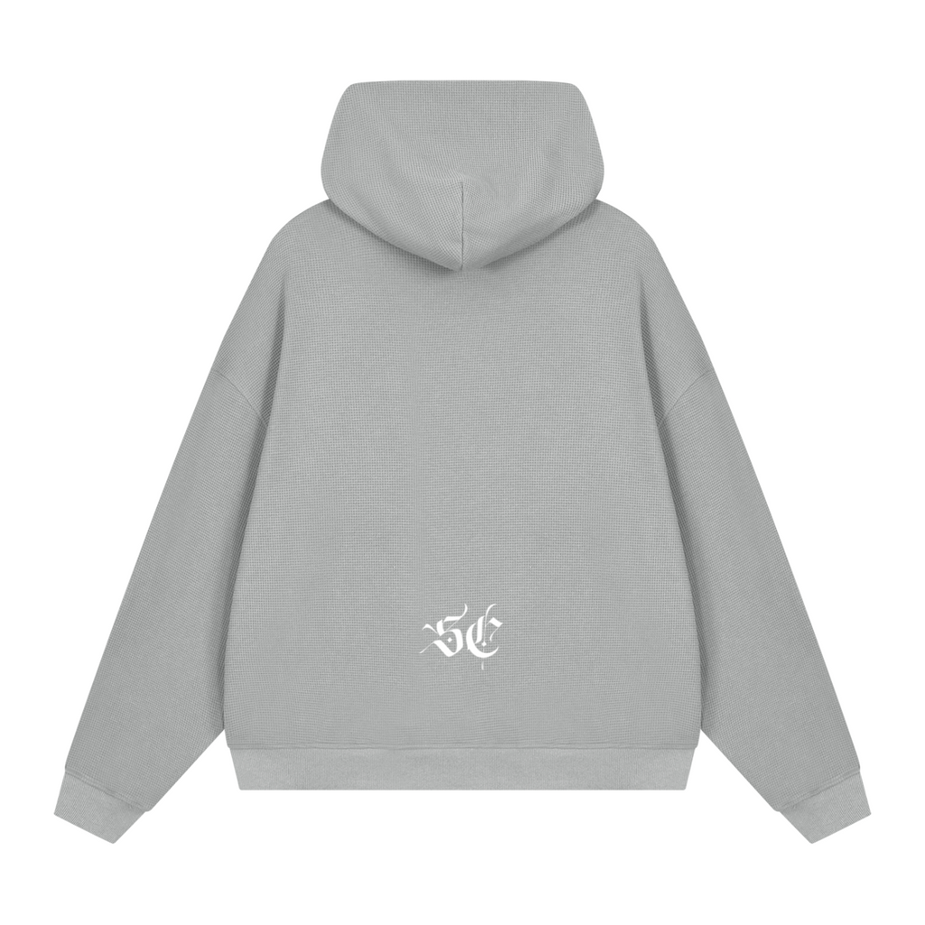 Unisex Waffle Boxy Hoodie