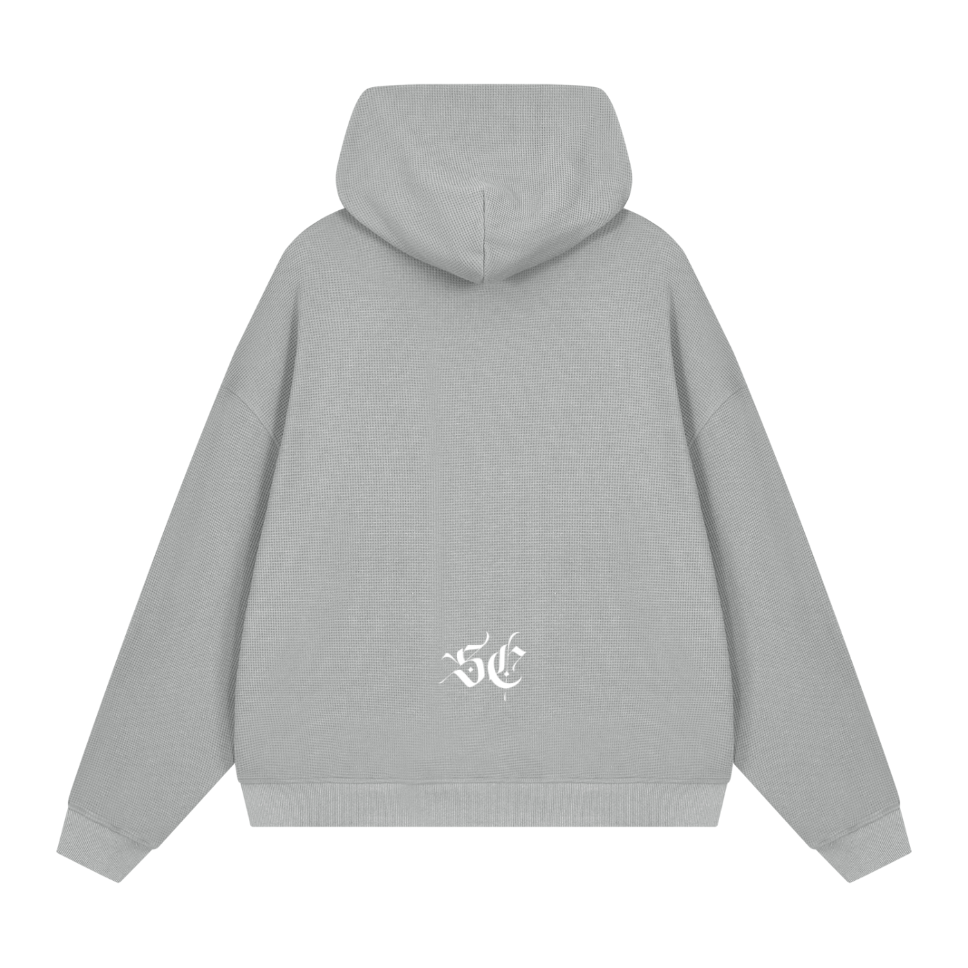 Unisex Waffle Boxy Hoodie