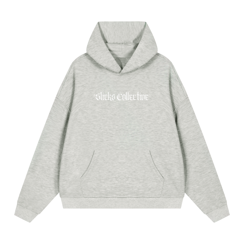 Unisex Waffle Boxy Hoodie