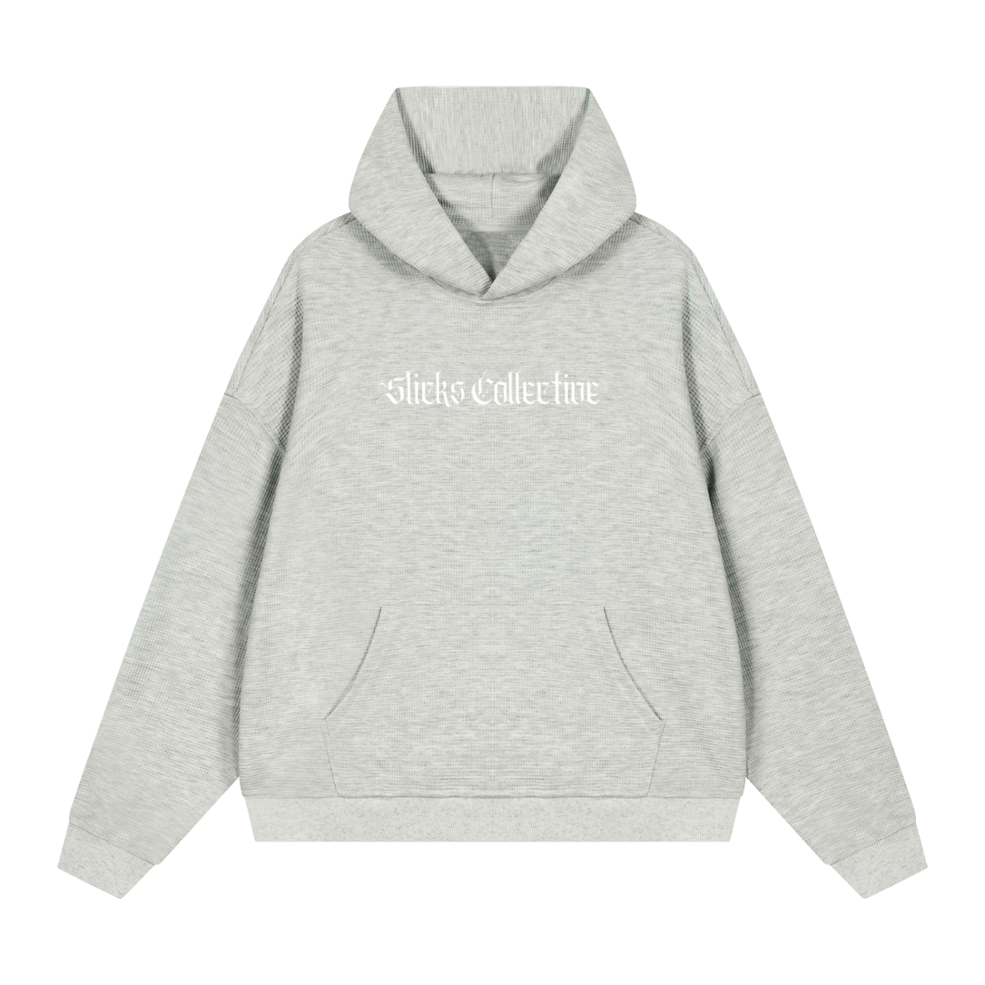 Unisex Waffle Boxy Hoodie