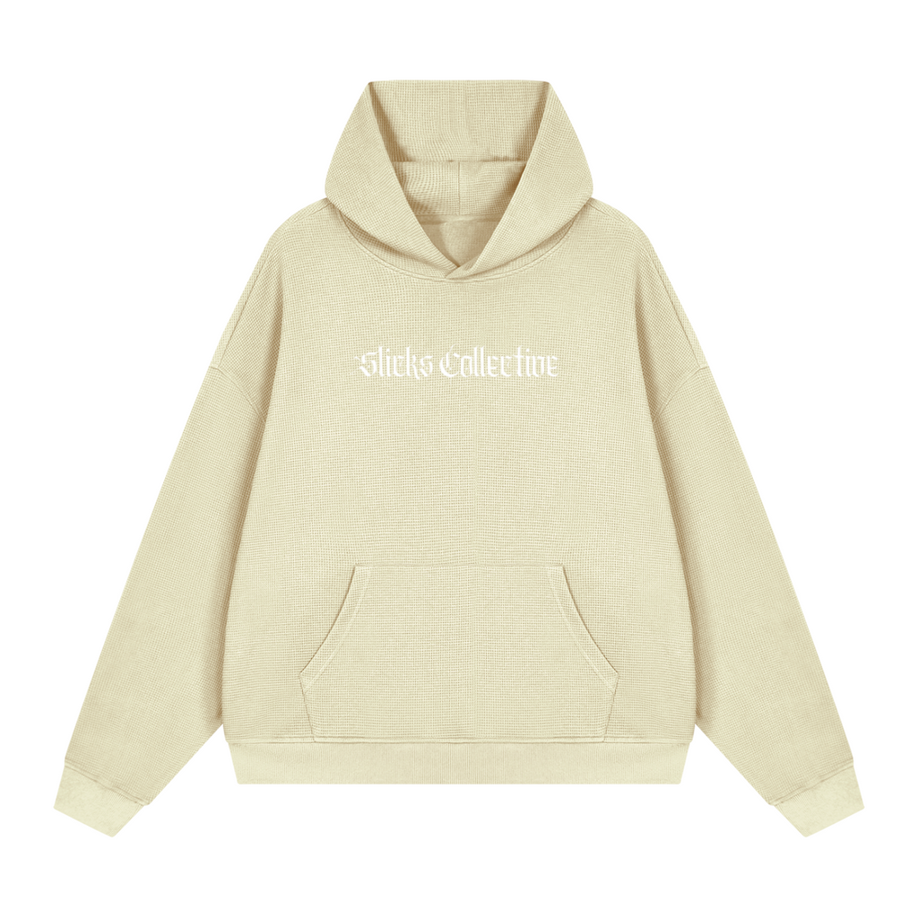 Unisex Waffle Boxy Hoodie