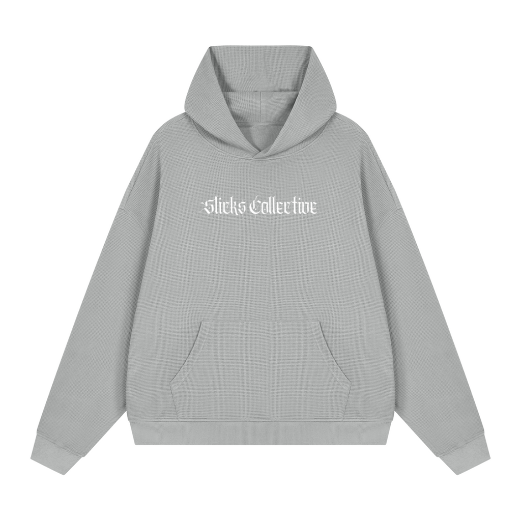 Unisex Waffle Boxy Hoodie