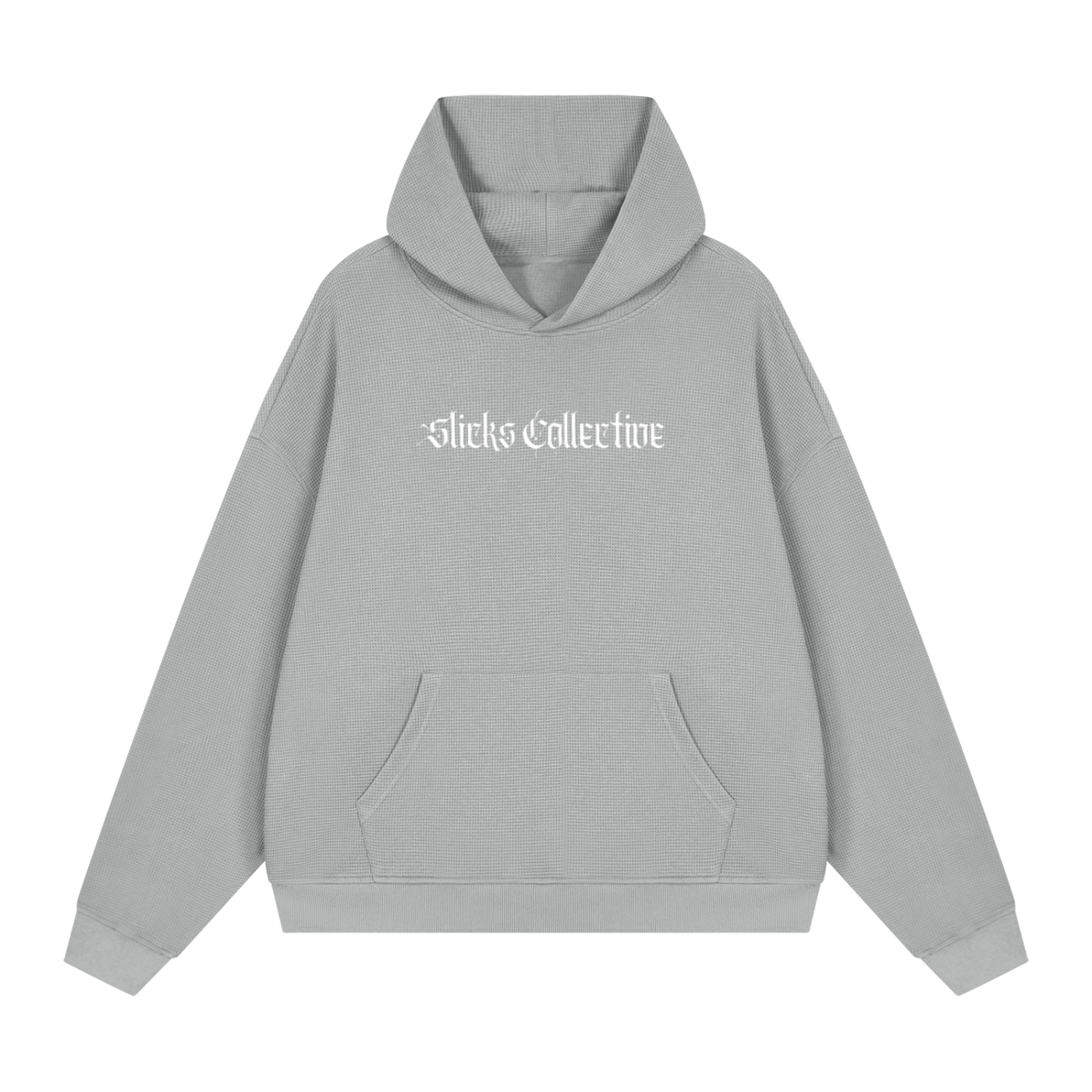 Unisex Waffle Boxy Hoodie