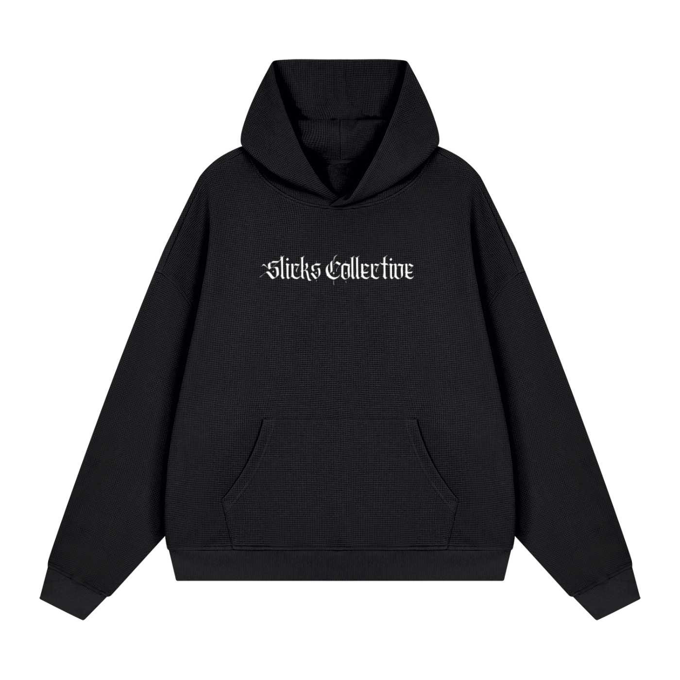 Unisex Waffle Boxy Hoodie