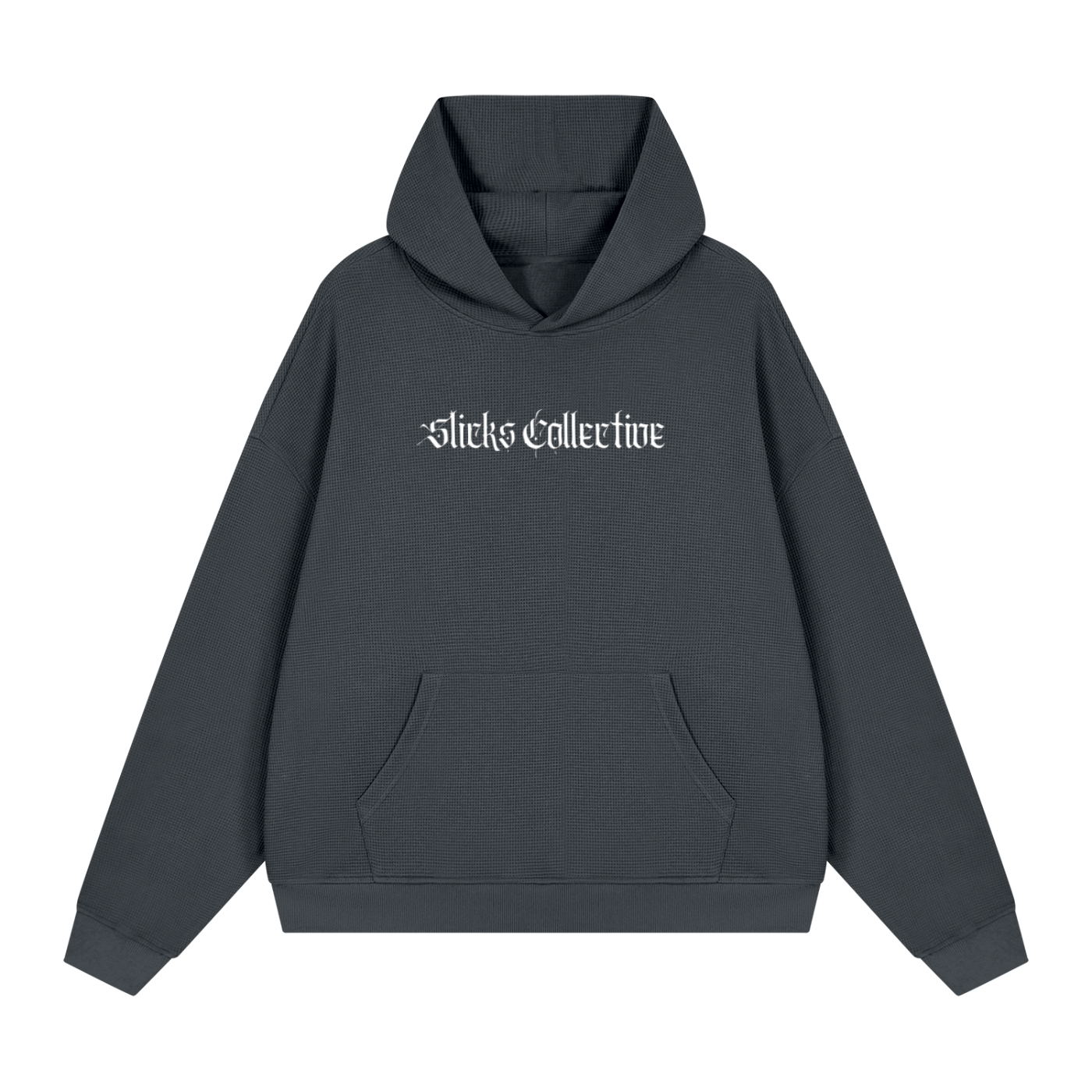 Unisex Waffle Boxy Hoodie