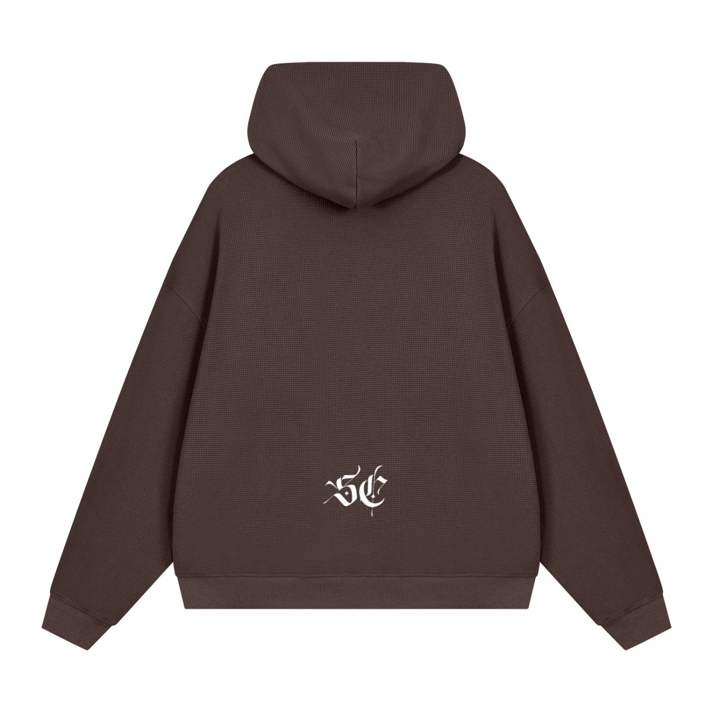 Unisex Waffle Boxy Hoodie