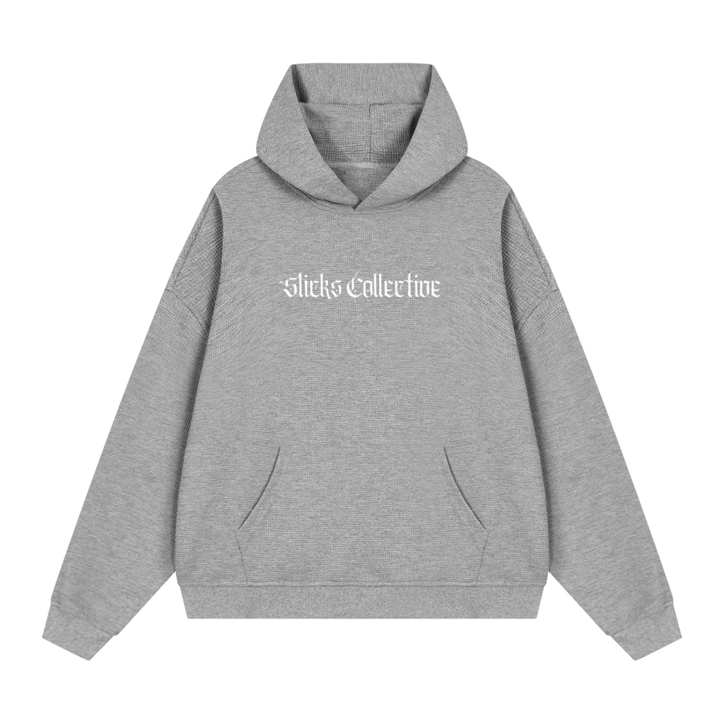 Unisex Waffle Boxy Hoodie