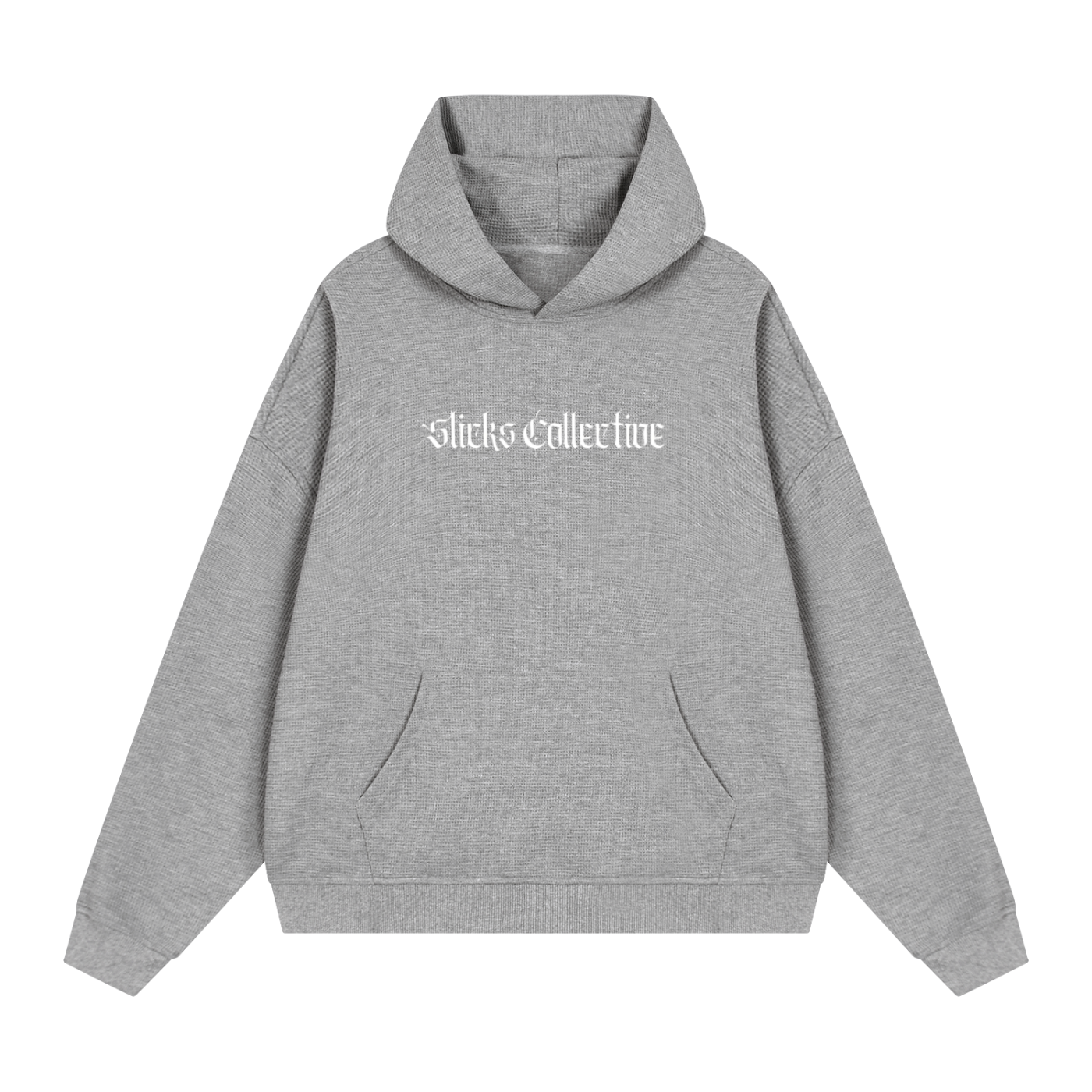 Unisex Waffle Boxy Hoodie