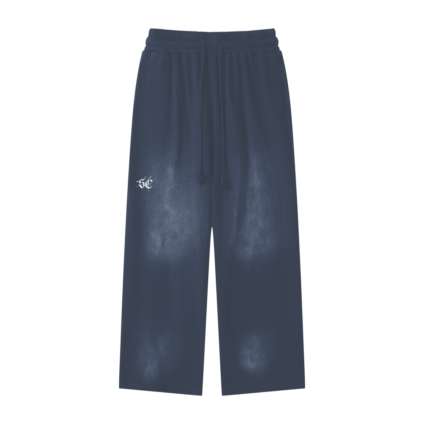 Sunfade Loose Fit Cotton Sweatpants - *Signature*