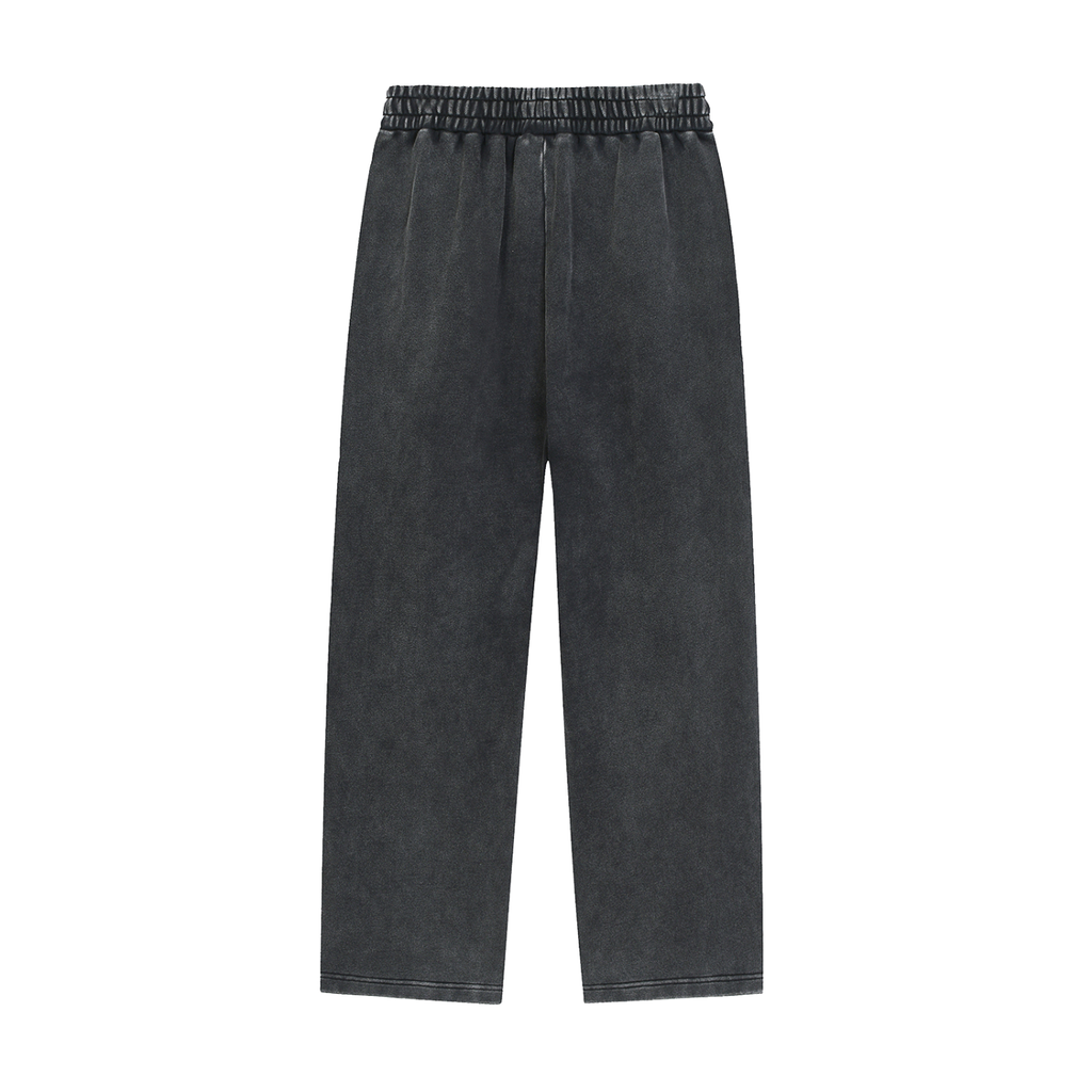 Open Leg Snow Washed Sweatpants - *Signature*