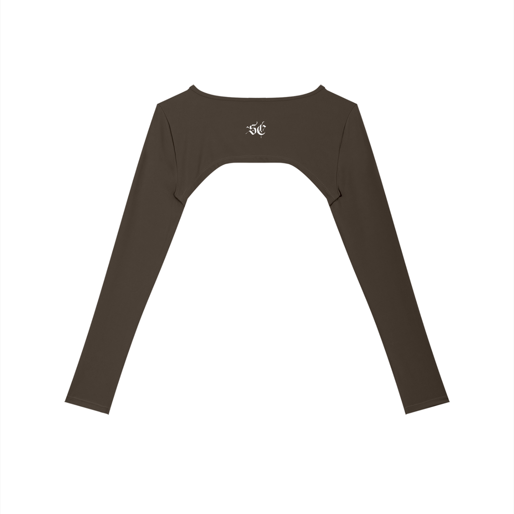 Women’s Cutout Long Sleeve Yoga Shrug - *Signature*