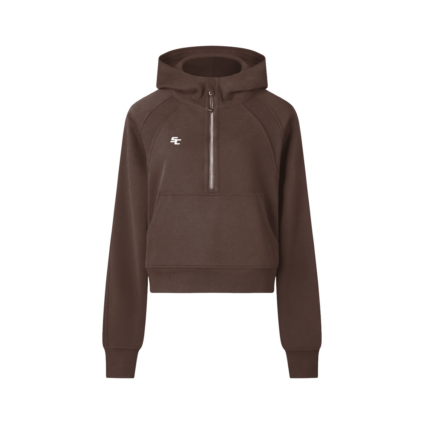 Cropped SC Half-Zip Hoodie