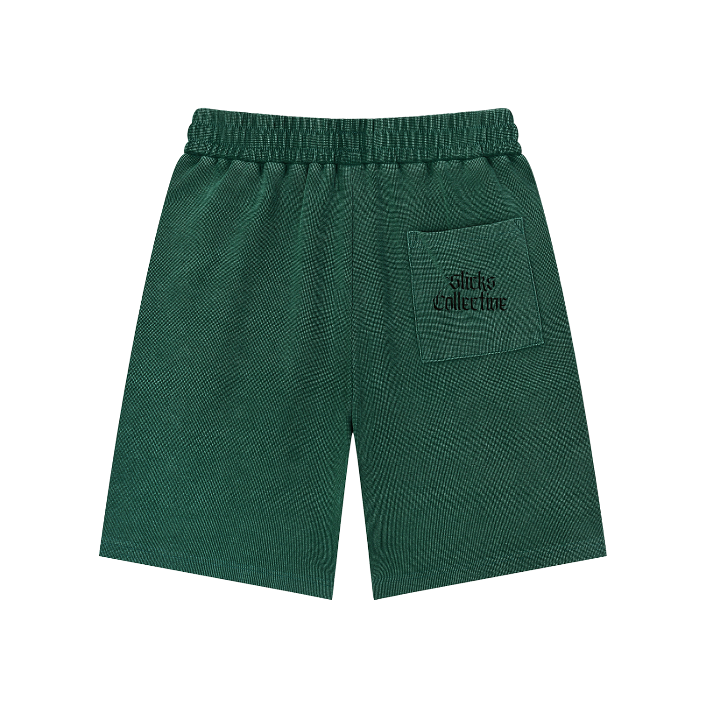 Dark Canvas Knit Leisure Shorts
