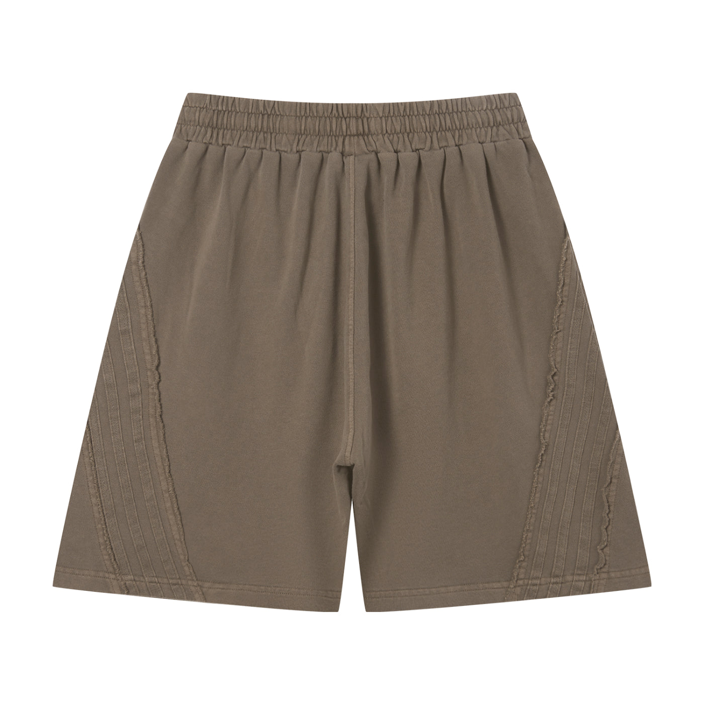 Unisex Vintage Wash Raw Edge Shorts - *Signature*