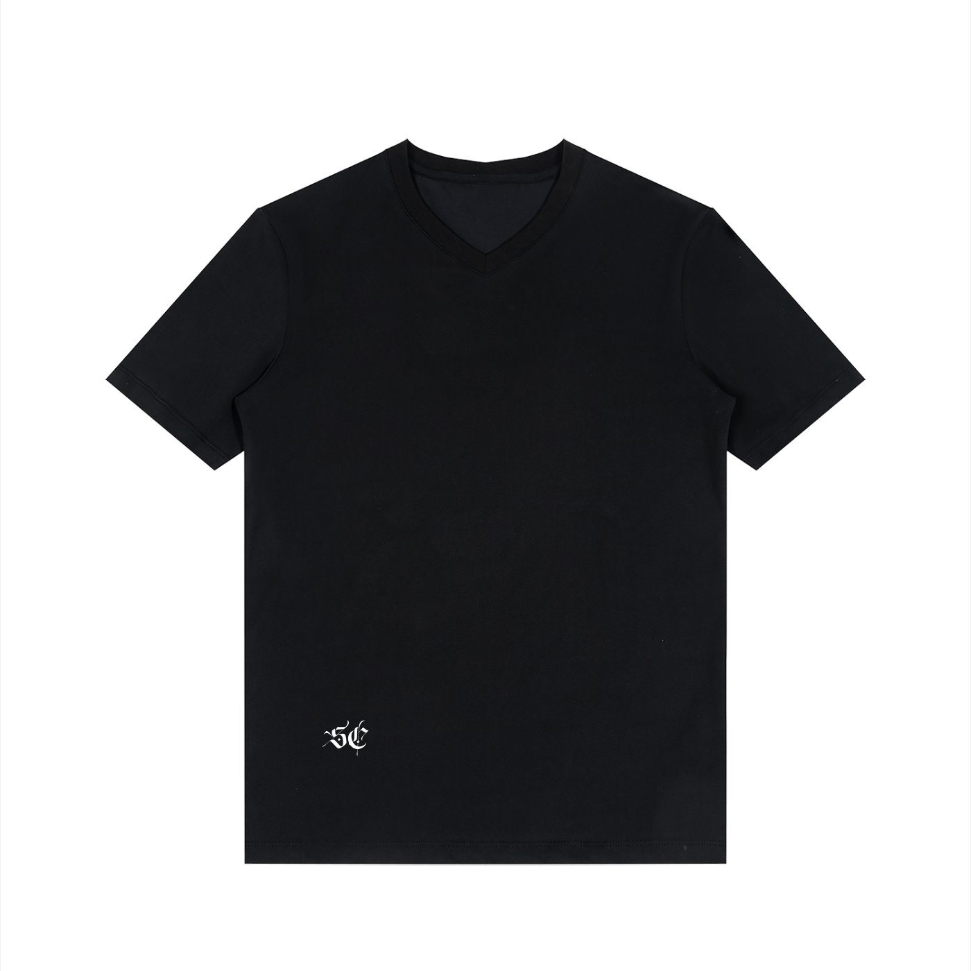 Men's Solid V-Neck Tee