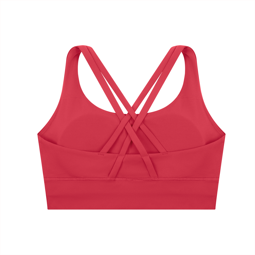 Strappy Criss-Cross Sports Bra - *Rise*