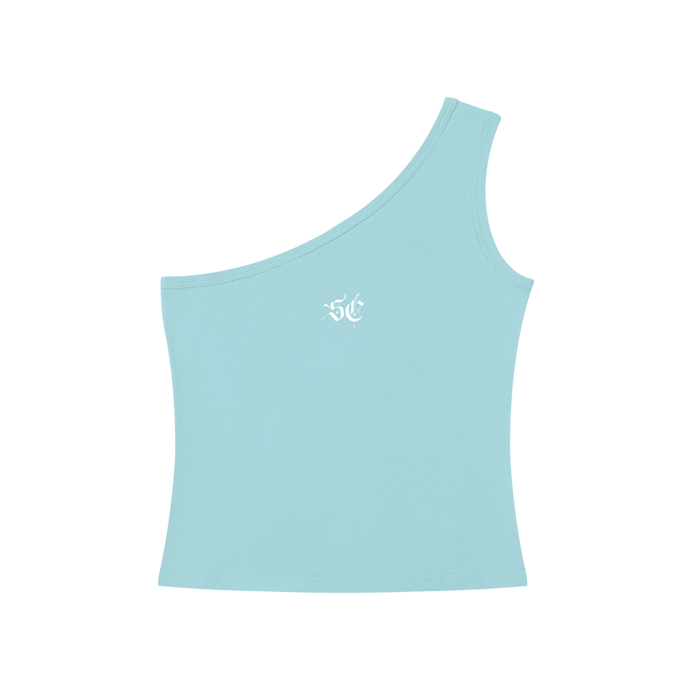 Women's One-Shoulder Crop T-Shirt - *Signature*