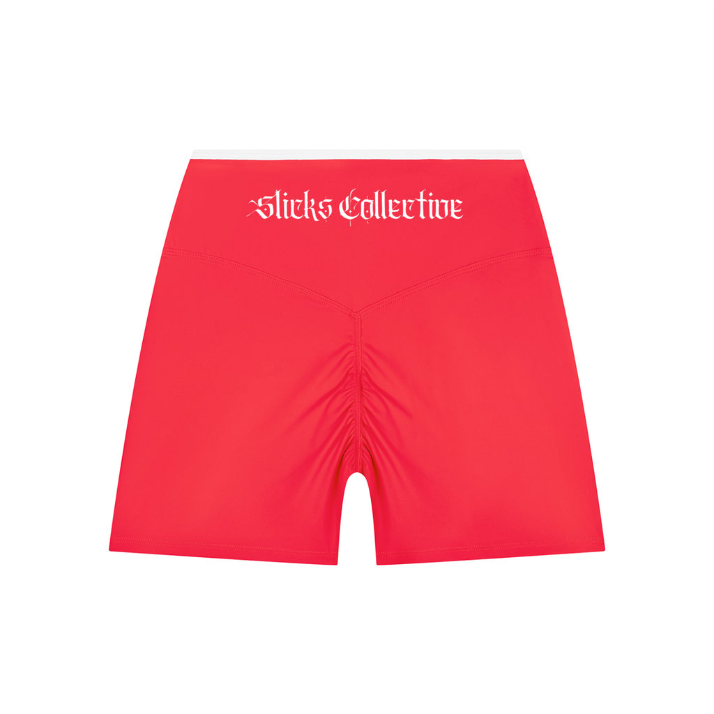 Women’s High Rise Color Block Yoga Shorts