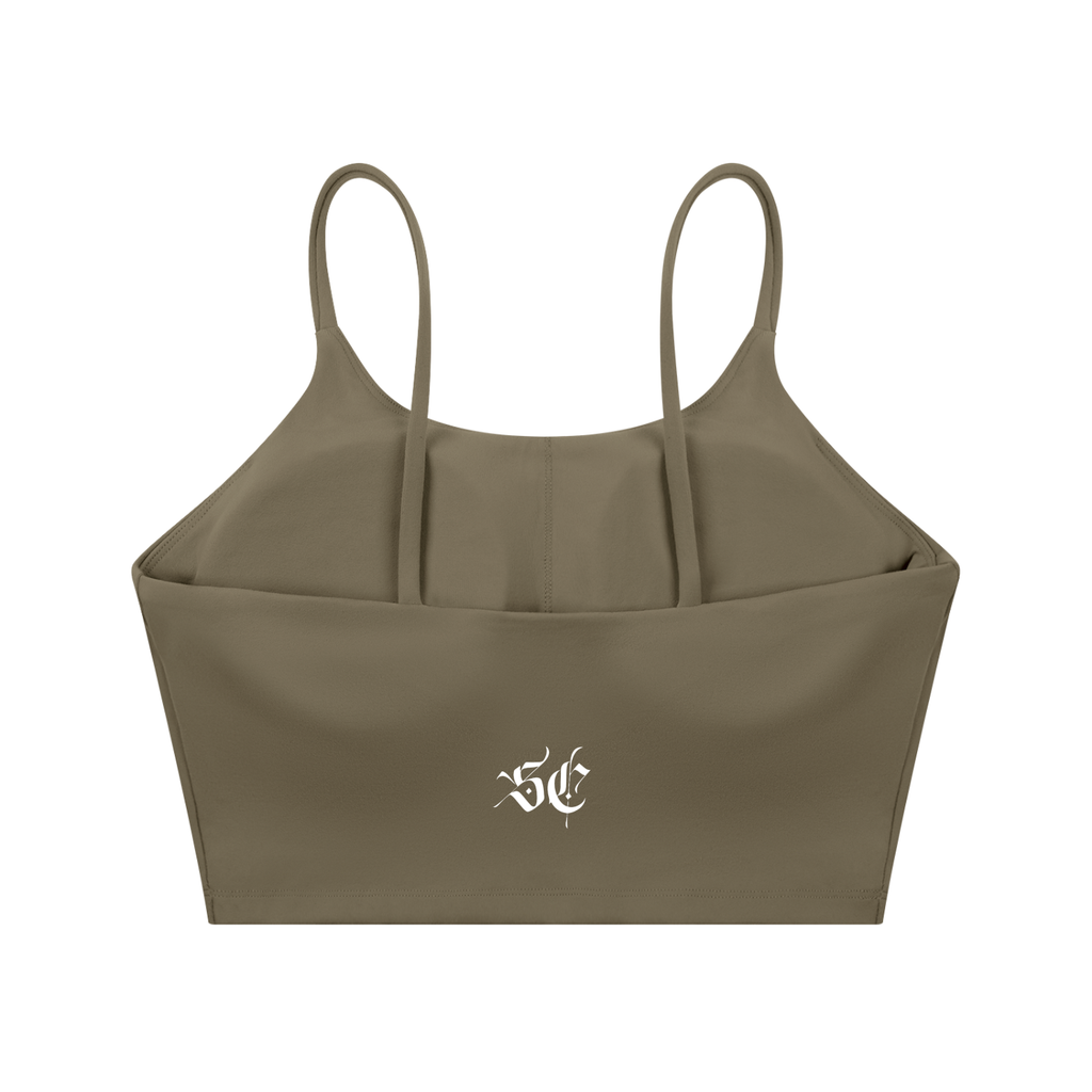 Spaghetti Strap Yoga Sports Bra - *Signature*